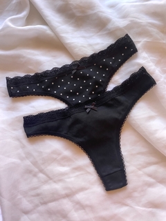 culotte less pack por 2 (por talle)