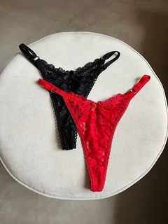 PACK BUNNY X2 LESS REGULABLES | NEGRO/ROJO