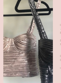 bustier party rosa