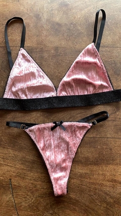 Conjunto peggy velvet Lb