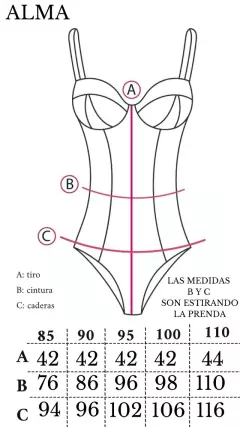 Body Alma - carmina lenceria