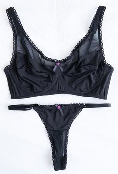 CONJUNTO ORIANA NEGRO - carmina lenceria