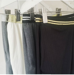 PANTALON CINTURA LUREX - comprar online