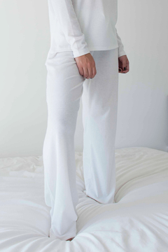 PANTALON ALBA MORLEY CREMA