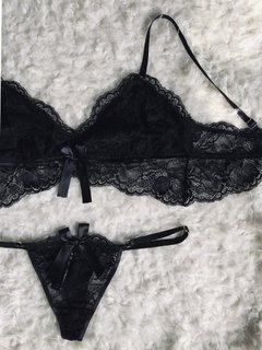 conjunto BLOOM 059 negro