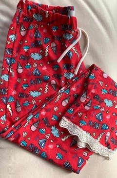 pantalones estampas