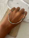 Choker de plata y piedritas