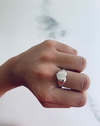 Anillo corazón hueco plata 925