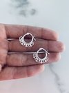 Argollas hindú plata 925