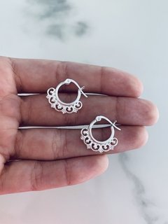 Argollas hindú plata 925