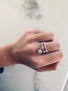Anillo con dijes plata 925 de 1,8 de diam plata