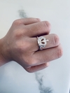 Anillo corona plata 925