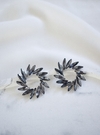 aros gris oscuro circunferencia