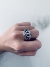 Anillo plata inflada