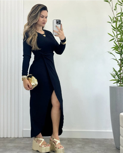 Vestido Rafaella manga longa - comprar online