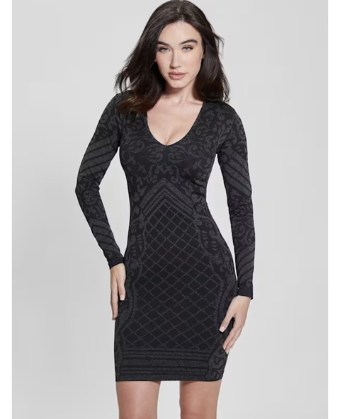 Guess Elisa Jacquard Seamless Dress M/G