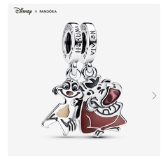 Disney The Lion King Timon & Pumbaa Splittable Dangle Charm