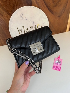 Small Mini Crossbody Bag Vegan Quilted Michael Kors Negra - Magic_Fashiooon