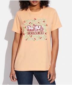 Horse And Carriage Signature T Shirt - comprar en línea