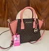 Avril Small Logo Top Zip Satchel Michael Kors