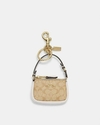 Mini Nolita Bag Charm In Signature Canvas