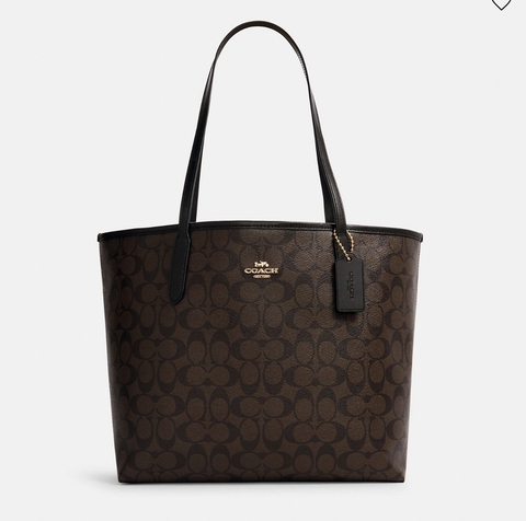 City Tote In Signature Canvas - comprar en línea