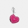 Heart Pouch With Rivets Coach