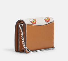 Mini Wallet On A Chain With Rainbow Print en internet