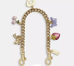 Gold Swagger Chain With Charms - comprar en línea