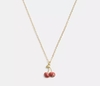 Cherry Charm Pendant Necklace - comprar en línea