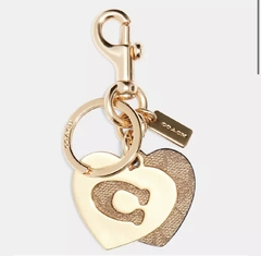 Signature Hearts Key Ring