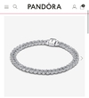 Pandora Timeless Pavé Cuban Chain Bracelet