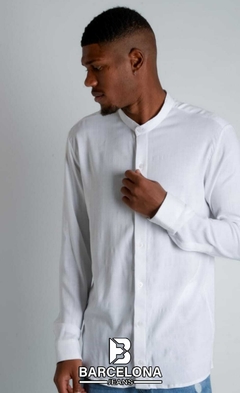 camisa cuello mao