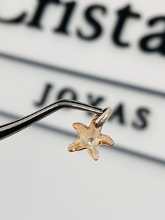 Dije estrella marina de 16 mm - cristaliajoyas