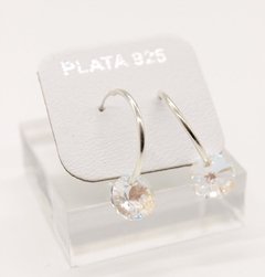 Aros hoops moneda - cristaliajoyas