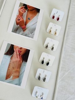 Aros briolette de 11 mm