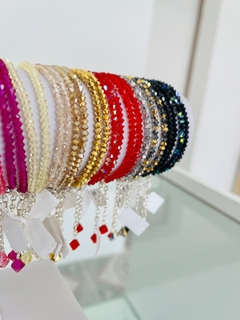 Pulseras biconicas de 3 mm - comprar online