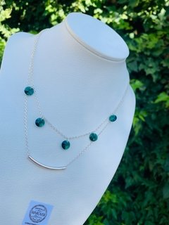 Collar felicidad moneda - cristaliajoyas