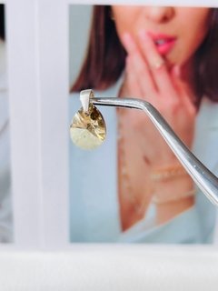 Dije gota pear de 12 mm
