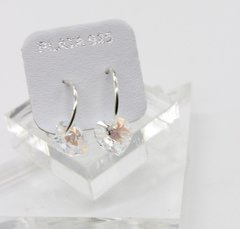Aros hoops corazón