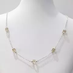 Collar cubos - cristaliajoyas