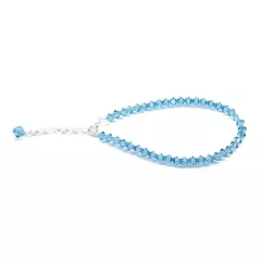 Pulseras Azules - CR Austria 4mm - cristaliajoyas