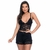 SHORTDOLL EM MICROFIBRA E RENDA SEM BOJO - LAURA - loja online