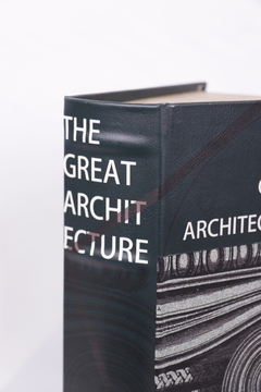 livro caixa decorativo ARQUITETURE - Les Marie