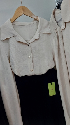 Camisa Social nude GG - comprar online