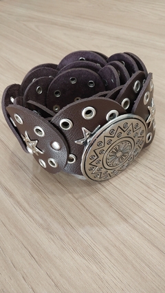 Cinto Boho Chic fivela metal - loja online