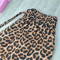 Calça Pantalona com fendas laterais - LS collection