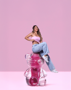 Lip Tube Gloss Poliamida 2 Em 1 - Rosa Bebê Com Marrom - comprar online