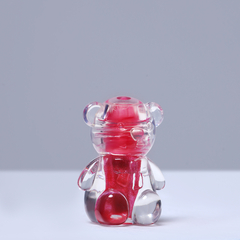 Lip Tube Gloss Poliamida 2 Em 1 - Off white Com Marrom - loja online