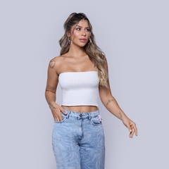 Lip Tube Gloss Poliamida 2 Em 1 - Off white Com Marrom na internet